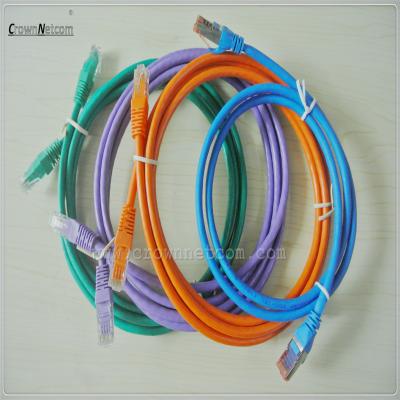 China Cat5e RJ45 Patch Cable 26AWG UTP Patch Cable Copper Stranded Patch Leads 1m 2m 3m 4m etc for sale