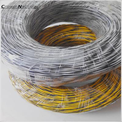 China Cat3 Telephone Jumper Wires 0.5mm  Blue/Yellow Red/White Yellow Bare Copper/ Tinned Copper 1pair Twisted Jumper Cables for sale