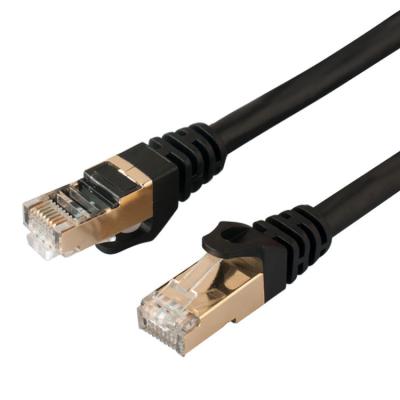 China Cat5e RJ45 Patch Cord  STP Patch Cable Copper Stranded Patch Leads Shielded Patch Kable for sale