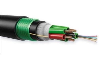 China ADSS G655 SM 48Cores Outdoor Fiber Cable G655 Armoured Optical Cable 12Core 24Core for sale