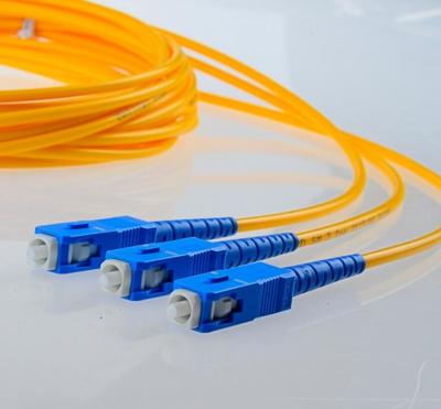 China Telecom LC SC ST FC SM Fiber Patch Cords UL RoHS Optical Fiber Patch Cables 1M 2M 3M 5M 10M 15M 20M 25M for sale