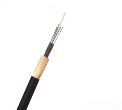 China All dielectric loose tube outdoor adss fiber optical cable, optic fiber cable adss for sale