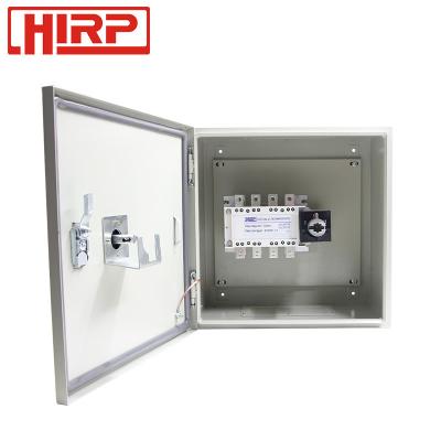 China Manual ON-OFF-ON switch with metal enclosure for sale