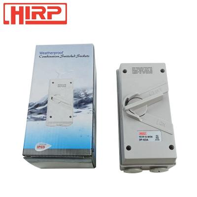 China AC23A 63A IP65 Electrical Waterproof Insulation Switch for sale