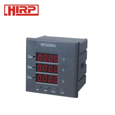 China RPPA656U 3 Phase Current 3 Phase Digital Voltage Meter Digital Volt Meter for sale