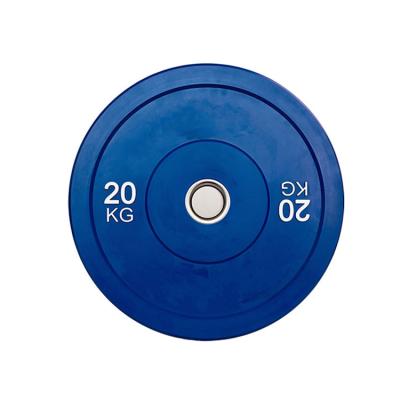 China Universal Gym Weightlifting Bumper Plates Rubber Plates for Weightlifting Weight Rubber Plate for sale