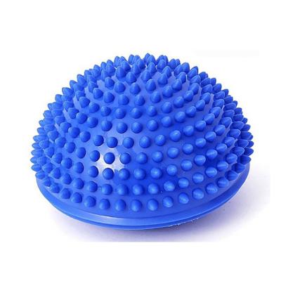 China Comfortable Hot Selling PVC Half Foot Pod Yoga Balance Exercise Massage Spike Ball for sale