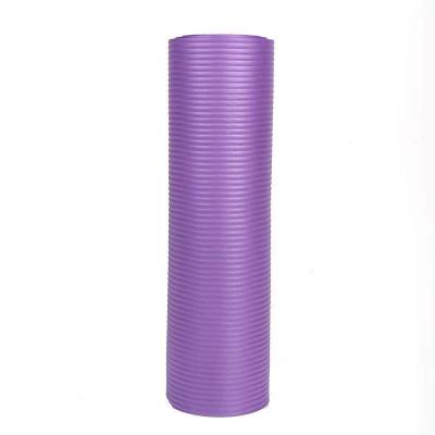 China NBR Pilates Foldable With Strap Eco Friendly Carry Yoga Mat for sale