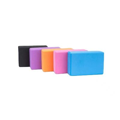 China Durable Yoga Blocks Yoga Strap Set Comfortable Firm Quality EVA Foam Blocks For Yoga Pilates for sale