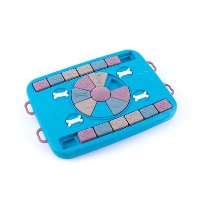 China Stocked Puzzle Dog Toys Slow Feeder Increase Puppy Q.I. Interactive Food Feeder Slowly Eating Non-Slip Bowl for sale