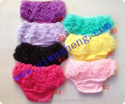 China Wholesale Breathable Cotton Baby Diaper Panties, Ruffle Panties Baby Panties Undo for sale