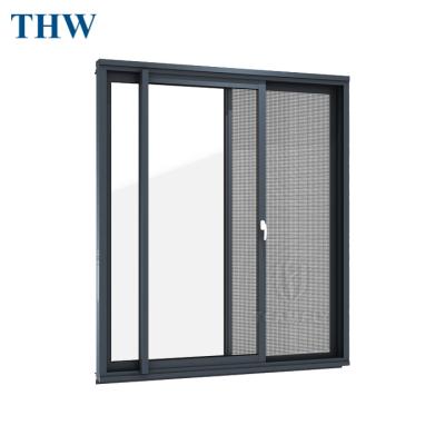 China THW AC100 Wholesale High Quality Modern Waterproof Aluminum Glass Sliding Door Sliding Door for sale