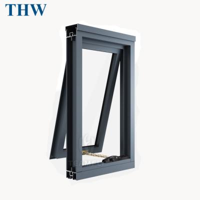 China Hot Sale THW AC100 Swing Awning Window Aluminum Alloy Doors And Windows Awning Waterproof Window With Cheap Price for sale