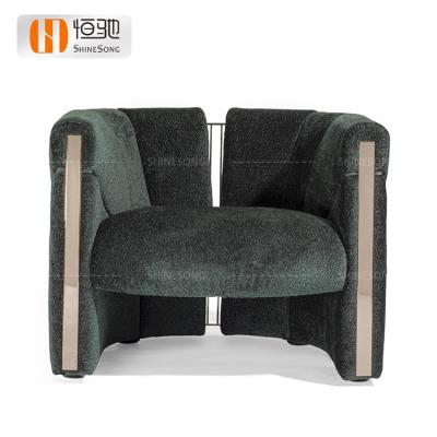 China Modern Unique Adjustable Fabric Armchair Indoor Furniture Luxury Living Room Leisure Chair (Other) for sale