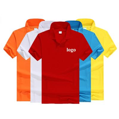 China golf Polo Shirts Custom Logo Men Polo Shirt Anti-wrinkle Polo Shirt for sale