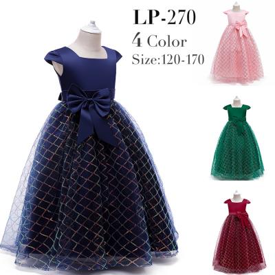 China 2021 Hot Selling Washable Kids Clothes Dress Dresses For Kids Princess Girls Dresses For Kids For 5-10 Years for sale