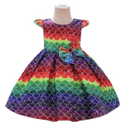 China 2021 High Quality Washable Girl Dress Summer Girls Dress Beautiful Flower Dresses Clothes for sale