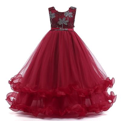 China European and American children's clothing children's princess wedding dress skirt bridesmaid dress washable for sale