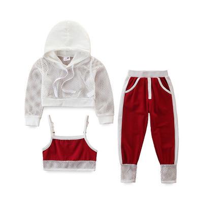 China Polyester/cotton foreign trade infants clothes sets baby clothing baby clothes 3pc kids outfits for girls fashion baby outfits for sale