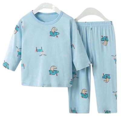 China Breathable High Quality Frozen Baby Boy Sleepwear Summer Boys Cotton Long Sleeve Pajamas Set Wholesale for sale