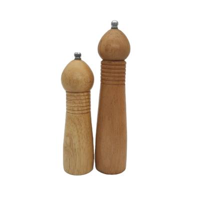 China Salt Pepper Mill CUSTOM European style Larger Big Small Size Manual Chili Salt Pepper Mill Spice and salt Grinder for sale