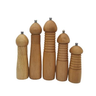 China Salt Pepper Mill CUSTOM European style Larger Big Small Size Manual Chili Salt Pepper Mill Grinder for sale