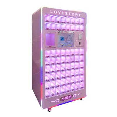 China Cheap And Ordinary Indoor Mall Lipstick Lattice Vending Machine Touch Screen With Bill Acceptor for sale