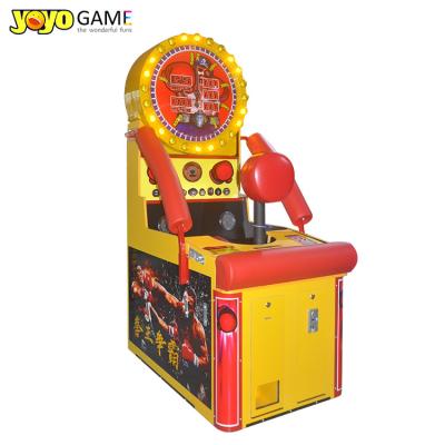 China Big Punch Metal Boxing Machine Coin Operated Ticket Redemption Cheap Diastolic Vent Machine For Sale for sale