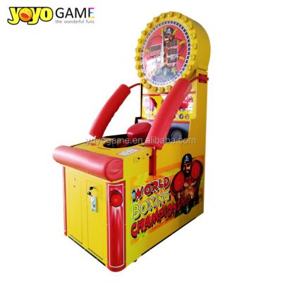 China Mini King Toy Arcade Game Machine Punch Game Machine Playground Coin Operated Playground Equipment 1 Players for sale