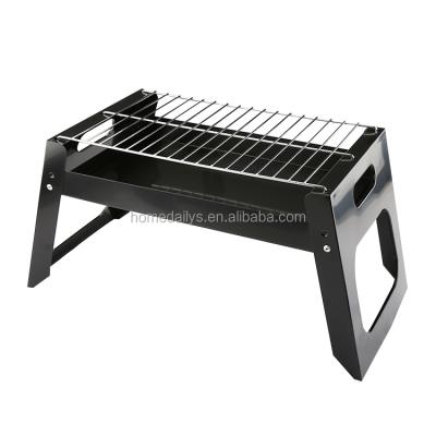 China Uten BBQ Grill Portable Lightweight Single Adjustable Charcoal Grill Perfect Foldable Size BBQ Grill Premium Grill For Outdoor Campers for sale