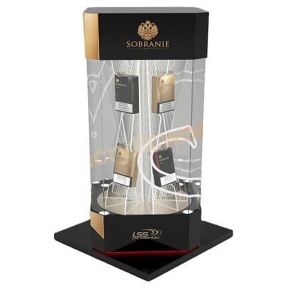 China Eco - Friendly Cigarette Holder Tobacco Display Stand Cigarette Display Stand for sale