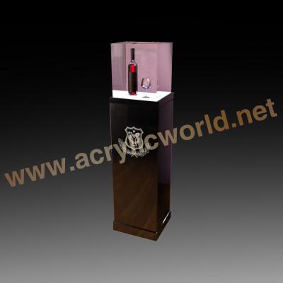 China Eco - Friendly Custom Acrylic LED Wine Display Stand , Acrylic Led Display for sale