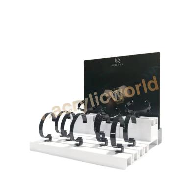 China Eco-friendly Hot Selling Lockable Acrylic Watch Display Stand Watch Holder Acrylic Watch Display for sale