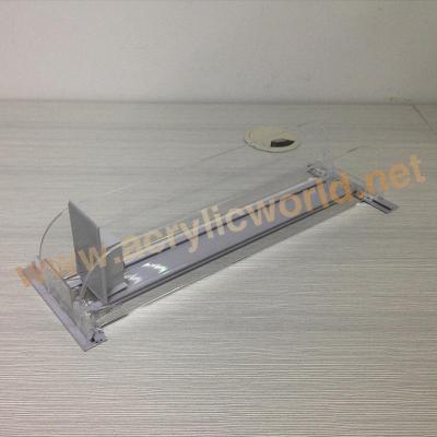 China Eco-friendly Plastic Cigarette Shelf Lifter Plastic Shelf Lifter for sale