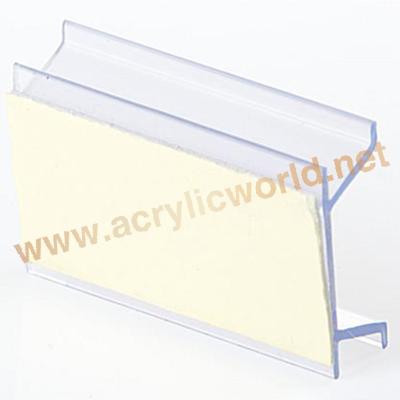 China Eco-friendly Wholesale Clear Pvc Shelf Talker For Supermarket for sale