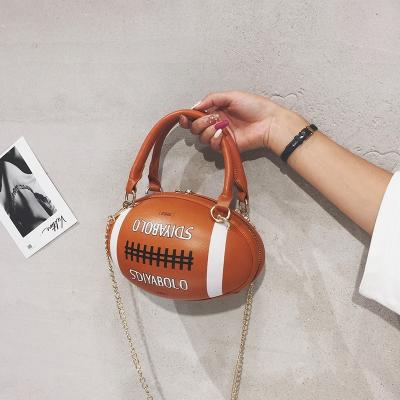 China 2021 high quality Football Purse high quality designer and luxury ladies handbags fashion handbags for women for sale