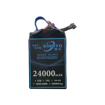 China Toys Xingto 29000mAh 44.4V 12S 300Wh/Kg LiPO Battery Burst 10C for Big Load Multirotor FPV Drone Hexacopter Octocopter for sale