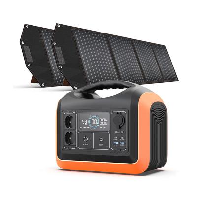 China Type C 1000w 1500w 2000w 3000w 5000w Outdoor Lifepo4 Backup Fast Charge Solar Energy Power Battery Portable Power Station for Camping for sale