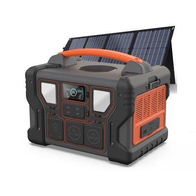 China Wireless Charging 300w 500w 1000w 2000w lifepo4 solar generator US EU UK South African Plug Portable Power Station for camping emergency for sale