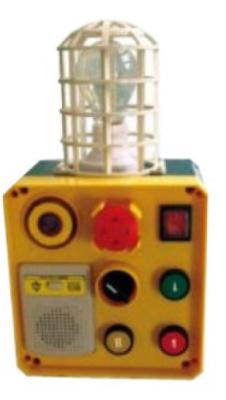 China Elevator Replacement Parts Pitch Inspection Box  Yellow Color HPI-900 Type for sale