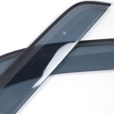 China With Stainless Steel Car Parts Exterior In-Channel Rain Visor Door Shade Smoke Window Shade For Honda Civic 1997 for sale