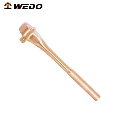 China WEDO Ratchet Wrench Durable Non-Sparking Wrench, Non-Magnetic Beryllium Copper, Aluminum Bronze for sale