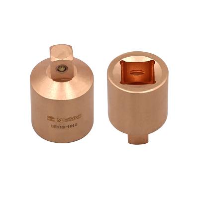 China Non-Sparking Beryllium Tools Socket Wrench Standard Aluminum Bronze Copper Non-Sparking Adapter DIN ATEX for sale