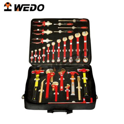 China NON-SPARKING & Professional Manufacturer WEDO UKAS GS FM ISO9001 28PCS NON-SPARKING NON ​​MAGNETIC MULTIFUNCTIONAL NON MAGNETIC TOOL SET OEM Certificate for sale