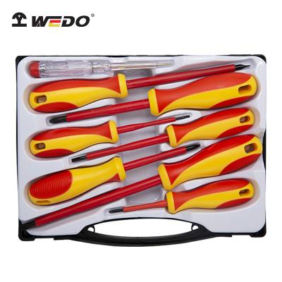 China Electrician's Field WEDO VDE 1000V Insulated Screwdrivers Set-8pcs for sale