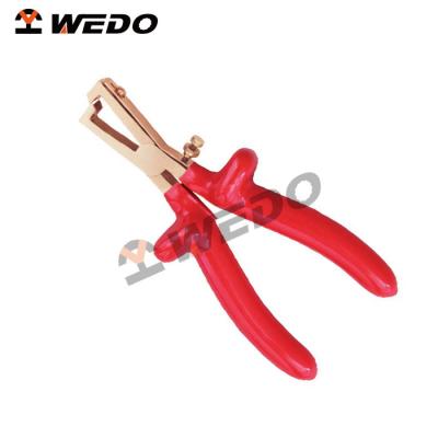 China FIXING ELECTRICAL EQUIPMENT IN EXPLOSIVE ENVIRONMENT Insulated Non-sparking Non-magnetic Dipped Wire Stripping Pliers With ATEX/GS/FM/ISO9001 Certificate To Do OEM No MOQ for sale