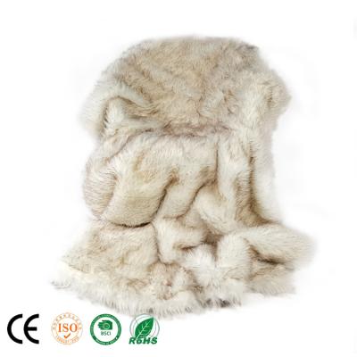 China Shaggy Faux Fur Blanket Super Soft Anti-Static, Custom Personalized Throw Blanket for Bed, Fluffy Cozy Plush Lightweight Blankt for sale