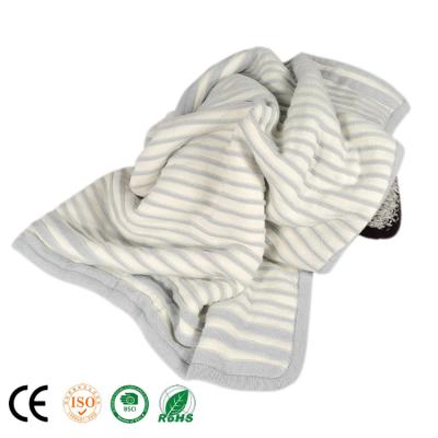 China Anti Static Blankets High Quality Quick Easy Knit Cable Baby Throw Blanket For All Seasons for sale