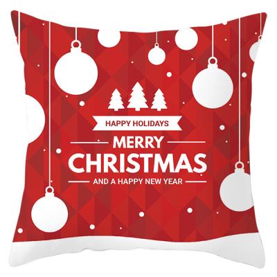 China Anti-Static New Home Listing Tiles Cushion Christmas Cases Sofas Strip Decorative Pillow Case Covers for sale