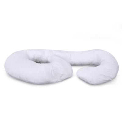 China 2021 new full body U-shaped material pillow anti-static pregnancy pillow for pregnant all in one body pillow for sale